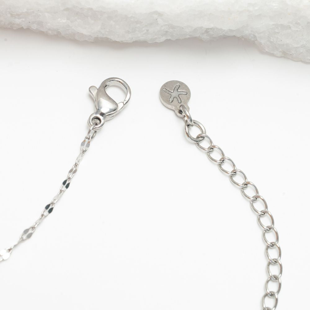 Forever Mint in Bloom Pendant Necklace