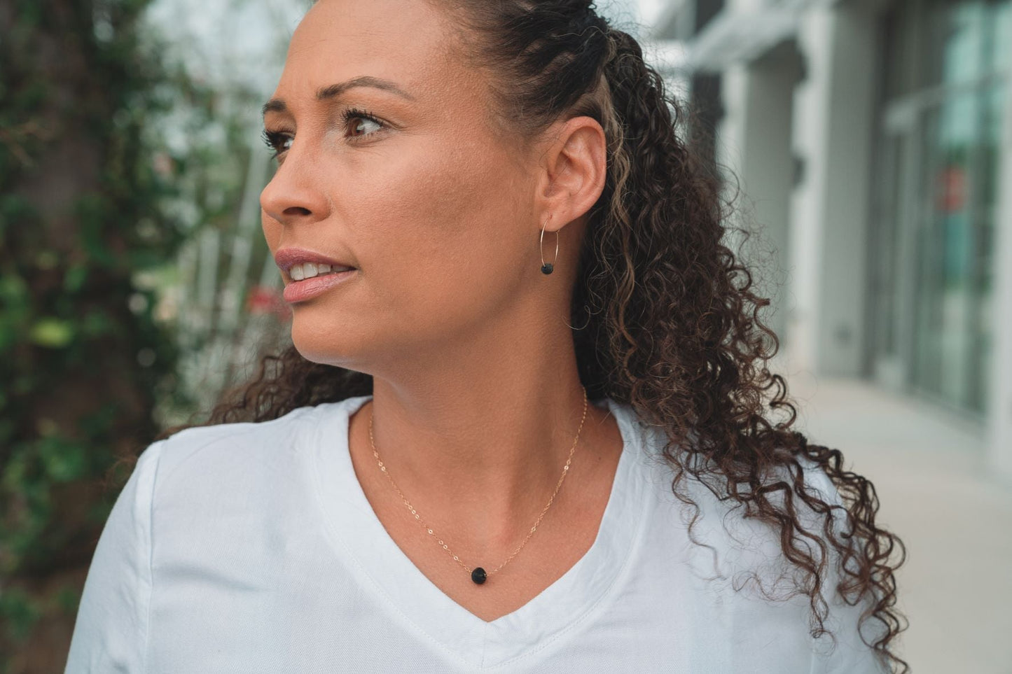 One Bead Earrings