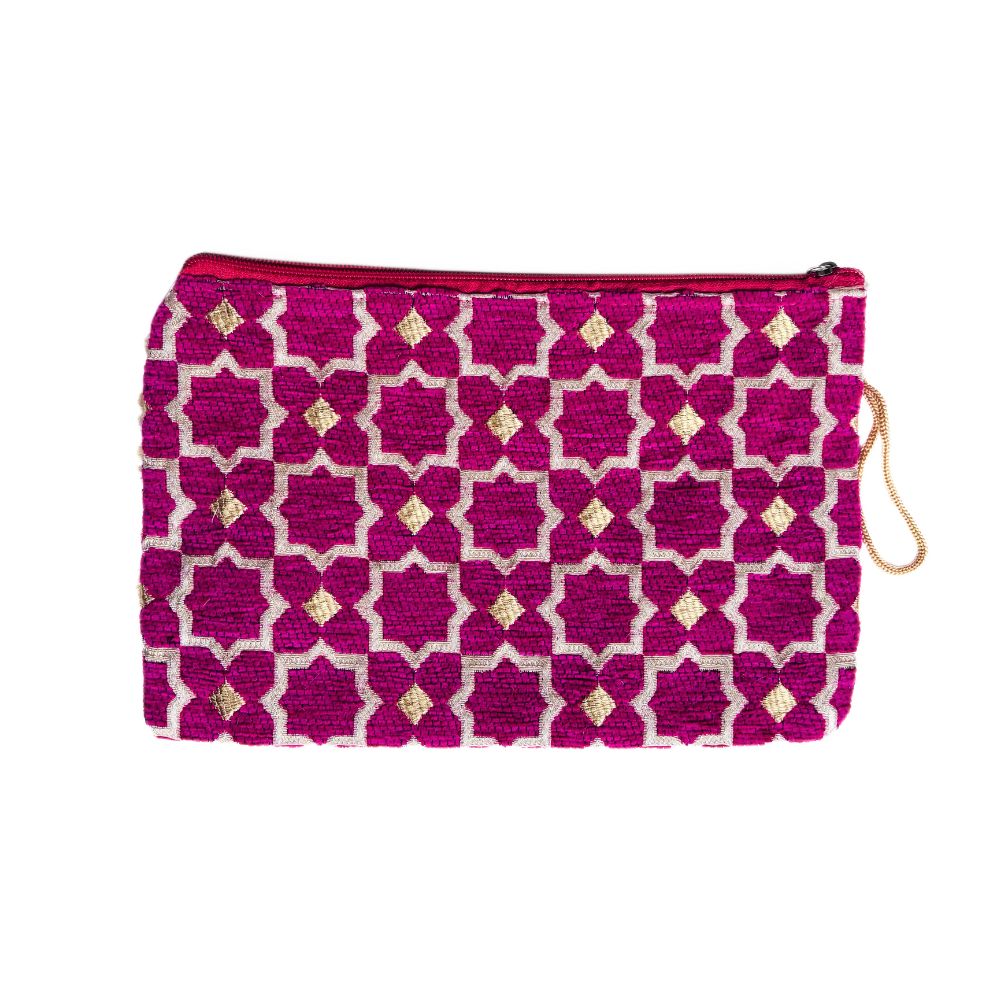 Casablanca Embroidered Clutch