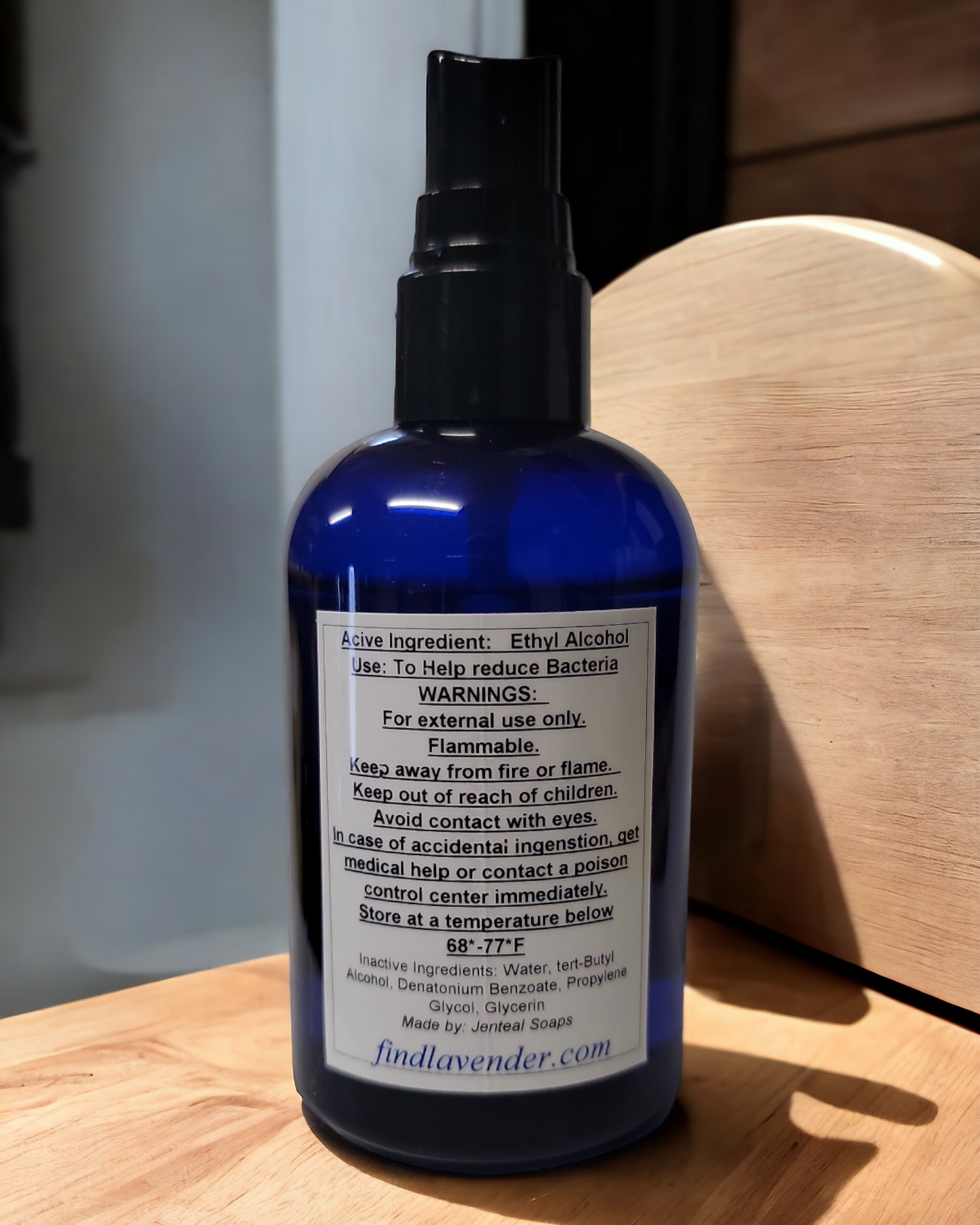 Lavender Mint Hand Sanitizer Spray 3.4oz 2-Pack Aromatherapy