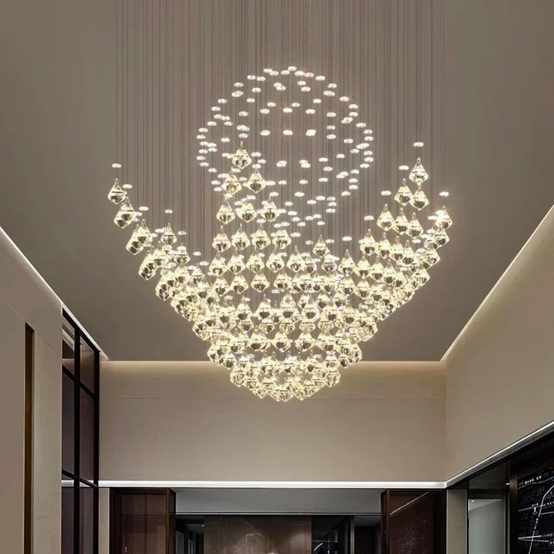 Luxury Crystal Chandelier - Elegance and Opulence for Home Decoration