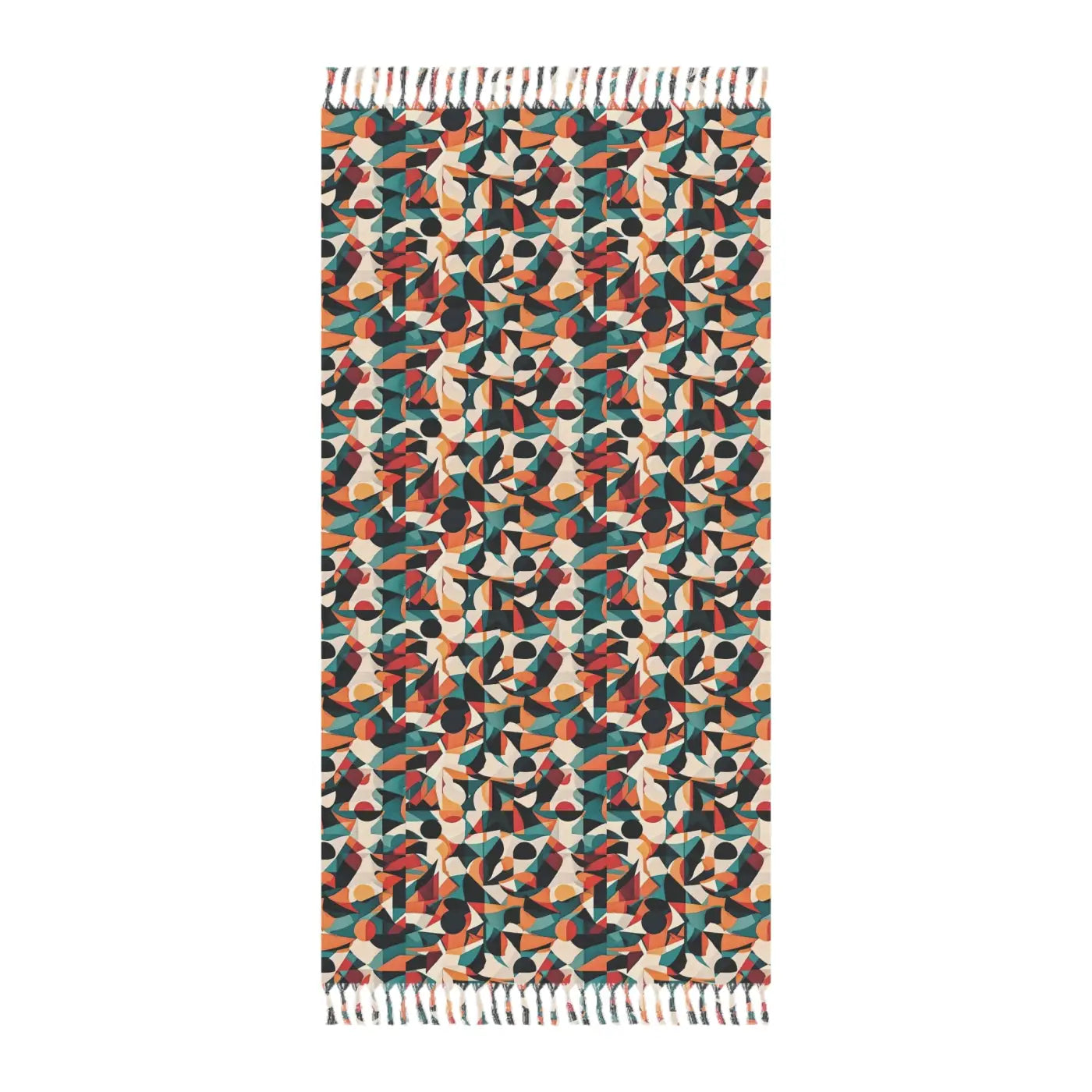 Abstract Boho Beach Cloth - Large Polyester - DipaliZ