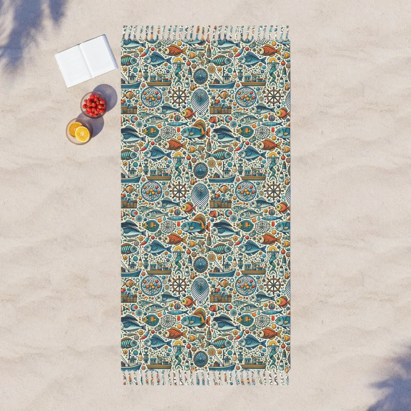 Boho Beach Cloth Polyester Outdoor Escapades - DipaliZ