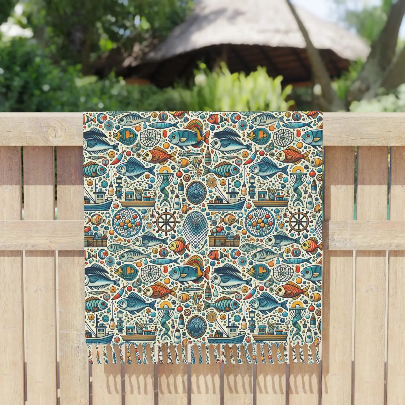 Boho Beach Cloth Polyester Outdoor Escapades - DipaliZ