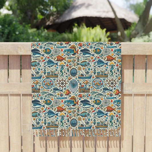 Boho Beach Cloth Polyester Outdoor Escapades - DipaliZ